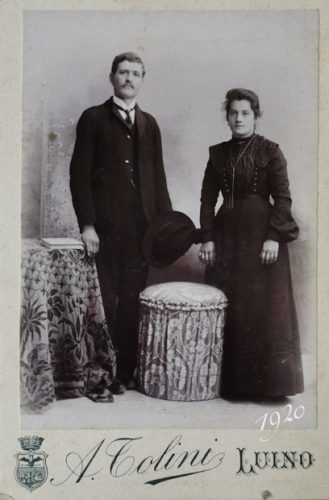 Fotografia matrimoniale 1920