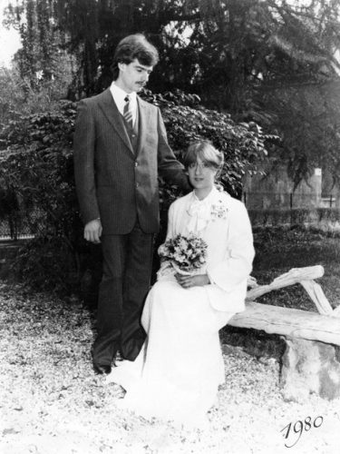 real wedding 1980