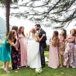 Lake Como wedding terrace Villa Flori